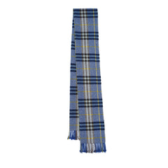Cashmere Plaid Print Vintage Pre-Loved Scarf