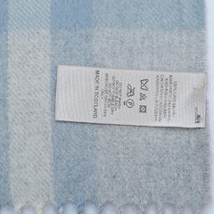 Cashmere Plaid Print Vintage Pre-Loved Scarf