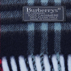 Cashmere Plaid Print Vintage Pre-Loved Scarf