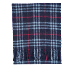 Cashmere/Wool Plaid Print Vintage Pre-Loved Scarf