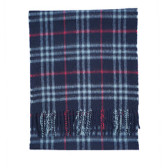 Cashmere Plaid Print Vintage Pre-Loved Scarf