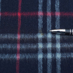 Cashmere Plaid Print Vintage Pre-Loved Scarf