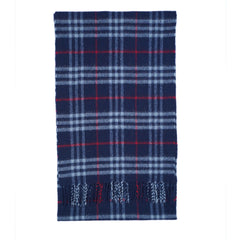 Lambswool Plaid Print Vintage Pre-Loved Scarf