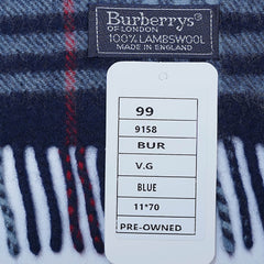 Lambswool Plaid Print Vintage Pre-Loved Scarf