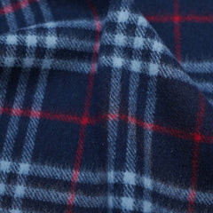 Lambswool Plaid Print Vintage Pre-Loved Scarf