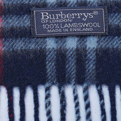 Lambswool Plaid Print Vintage Pre-Loved Scarf