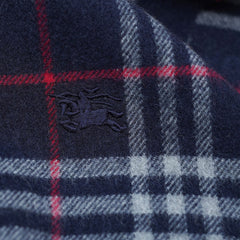 Lambswool Plaid Print Vintage Pre-Loved Scarf