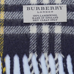 Lambswool Plaid Print Vintage Pre-Loved Scarf
