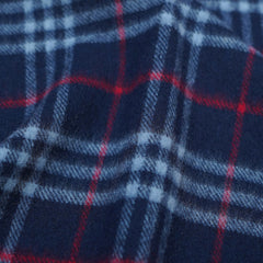 Lambswool Plaid Print Vintage Pre-Loved Scarf