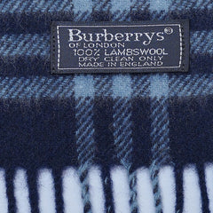 Lambswool Plaid Print Vintage Pre-Loved Scarf