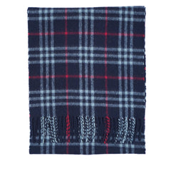 Lambswool Plaid Print Vintage Pre-Loved Scarf