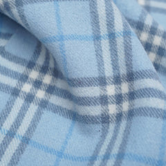Lambswool Plaid Print Vintage Pre-Loved Scarf