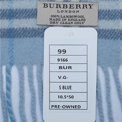 Lambswool Plaid Print Vintage Pre-Loved Scarf