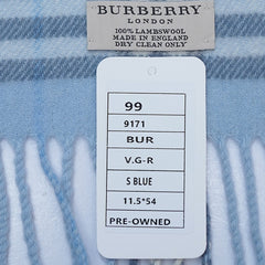 Lambswool Plaid Print Vintage Pre-Loved Scarf