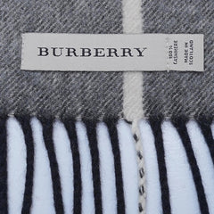 Cashmere Large Check Vintage Pre-Loved Scarf