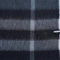 Cashmere Large Check Vintage Pre-Loved Scarf