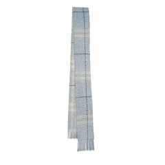 Wool Large Check Vintage Pre-Loved Scarf
