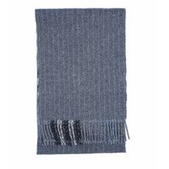 Merino/Cashmere Reversible Large Check Vintage Pre-Loved Scarf