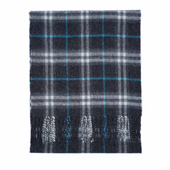 Lambswool Plaid Print Vintage Pre-Loved Scarf