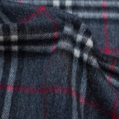 Cashmere Plaid Print Vintage Pre-Loved Scarf