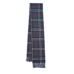Cashmere Plaid Print Vintage Pre-Loved Scarf