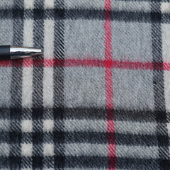 Cashmere Plaid Print Vintage Pre-Loved Scarf