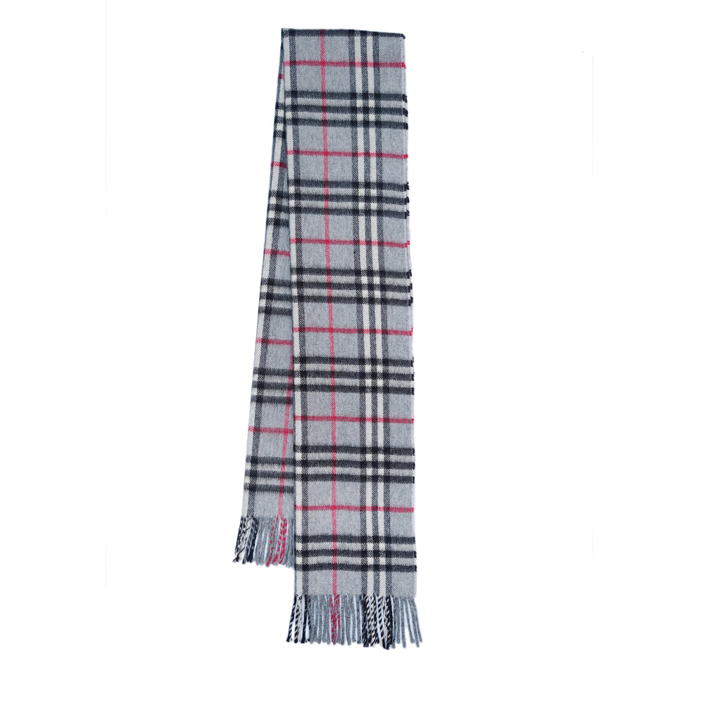 Cashmere Plaid Print Vintage Pre-Loved Scarf