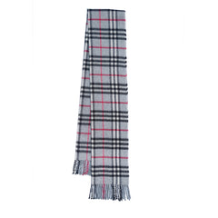 Cashmere Plaid Print Vintage Pre-Loved Scarf