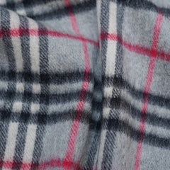 Cashmere Plaid Print Vintage Pre-Loved Scarf