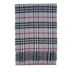 Cashmere Plaid Print Vintage Pre-Loved Scarf