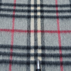 Cashmere Plaid Print Vintage Pre-Loved Scarf
