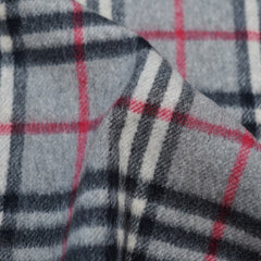 Cashmere Plaid Print Vintage Pre-Loved Scarf