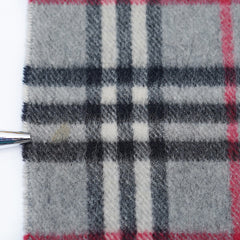 Cashmere Plaid Print Vintage Pre-Loved Scarf