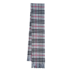 Cashmere Plaid Print Vintage Pre-Loved Scarf