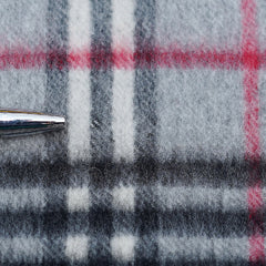 Cashmere Plaid Print Vintage Pre-Loved Scarf