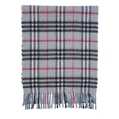 Cashmere Plaid Print Vintage Pre-Loved Scarf