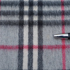 Cashmere Plaid Print Vintage Pre-Loved Scarf