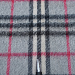 Cashmere Plaid Print Vintage Pre-Loved Scarf