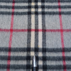 Cashmere Plaid Print Vintage Pre-Loved Scarf