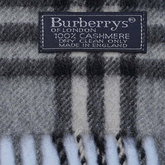 Cashmere Plaid Print Vintage Pre-Loved Scarf