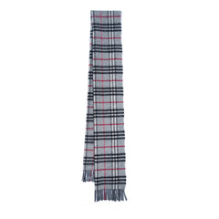 Lambswool Plaid Print Vintage Pre-Loved Scarf