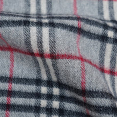 Lambswool Plaid Print Vintage Pre-Loved Scarf