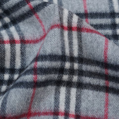 Lambswool Plaid Print Vintage Pre-Loved Scarf