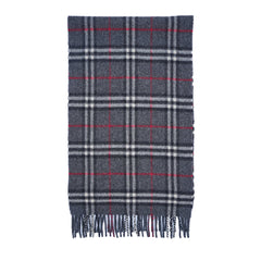 Lambswool Plaid Print Vintage Pre-Loved Scarf