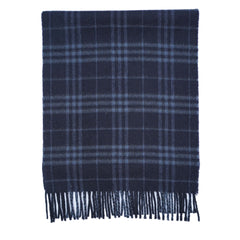 Cashmere Plaid Print Vintage Pre-Loved Scarf