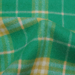 Cashmere Plaid Print Vintage Pre-Loved Scarf