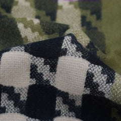 Cashmere Plaid Print Vintage Pre-Loved Scarf