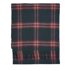 Cashmere Plaid Print Vintage Pre-Loved Scarf