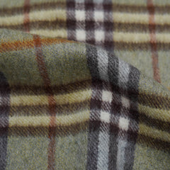 Cashmere Plaid Print Vintage Pre-Loved Scarf