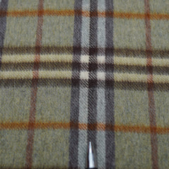 Cashmere Plaid Print Vintage Pre-Loved Scarf